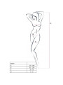 BODYSTOCKING ROJO SEXY CON ABERTURAS BS014 PASSION DE LA MARCA PASSION WOMAN BODYSTOCKINGS