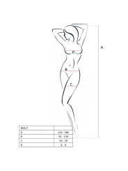 BODYSTOCKING SEXY NEGRO CON ENCAJES - TALLA ÚNICA DE LA MARCA PASSION WOMAN BODYSTOCKINGS
