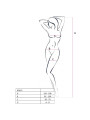 BODYSTOCKING SEXY NEGRO BS019 TALLA ÚNICA PASSION DE LA MARCA PASSION WOMAN BODYSTOCKINGS