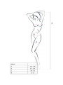 BODYSTOCKING ROJO SEXY CON ABERTURA - TALLA ÚNICA DE LA MARCA PASSION WOMAN