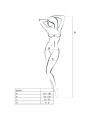 BODYSTOCKING ROJO SEXY CON BORDADOS - TALLA ÚNICA DE LA MARCA PASSION WOMAN