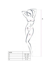 BODYSTOCKING BLANCO SEXY CON BORDADOS - TALLA ÚNICA DE LA MARCA PASSION WOMAN