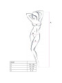 BODYSTOCKING BLANCO SEXY CON BORDADOS - TALLA ÚNICA DE LA MARCA PASSION WOMAN