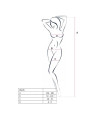 BODYSTOCKING SEXY NEGRO CON BORDADOS - TALLA ÚNICA DE LA MARCA PASSION WOMAN