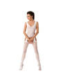 BODYSTOCKING SEXY BLANCO CON BORDADOS - TALLA ÚNICA DE LA MARCA PASSION WOMAN