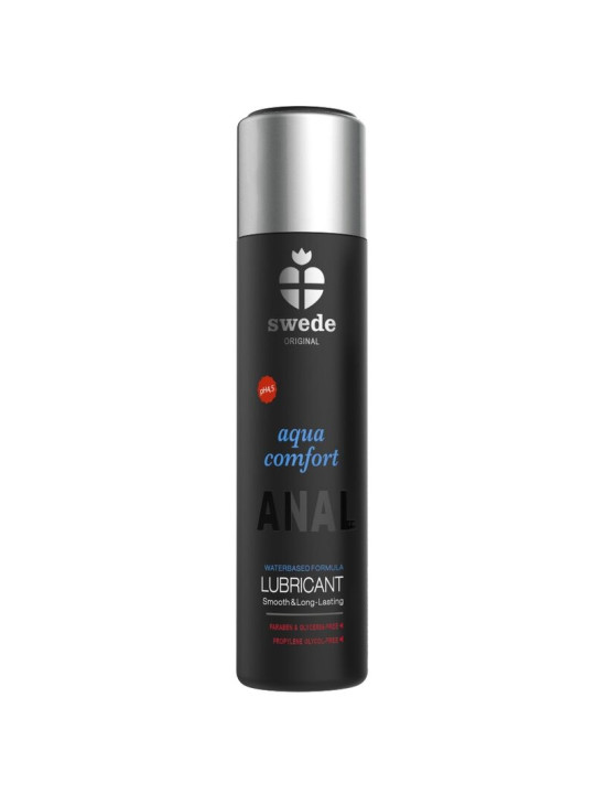 LUBRICANTE ANAL BASE AGUA AQUA COMFORT 120 ML DE LA MARCA SWEDE
