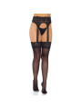 MEDIAS CON LIGUERO OPACAS SEXY TALLA ÚNICA LEG AVENUE DE LA MARCA LEG AVENUE HOSIERY