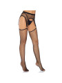MEDIAS DE RED CON LUNARES Y LIGUERO - TALLA ÚNICA DE LA MARCA LEG AVENUE HOSIERY
