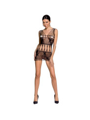 BODYSTOCKING NEGRO ENCAGE TRANSPARENTE TALLA ÚNICA DE LA MARCA PASSION WOMAN
