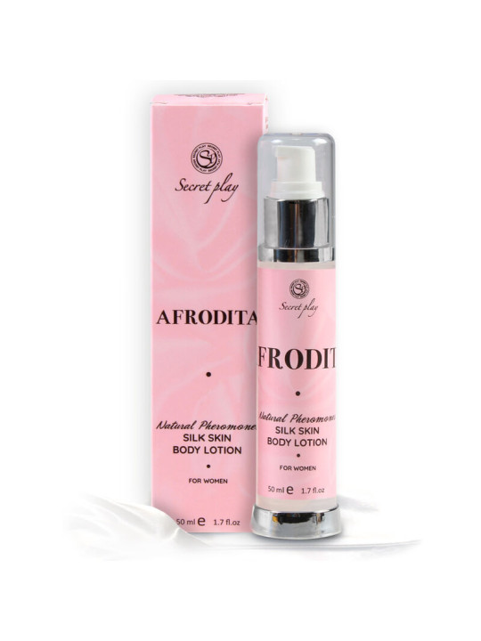 LOCIÓN CORPORAL AFRODITA PIEL DE SEDA - 50 ML DE LA MARCA SECRETPLAY COSMETIC