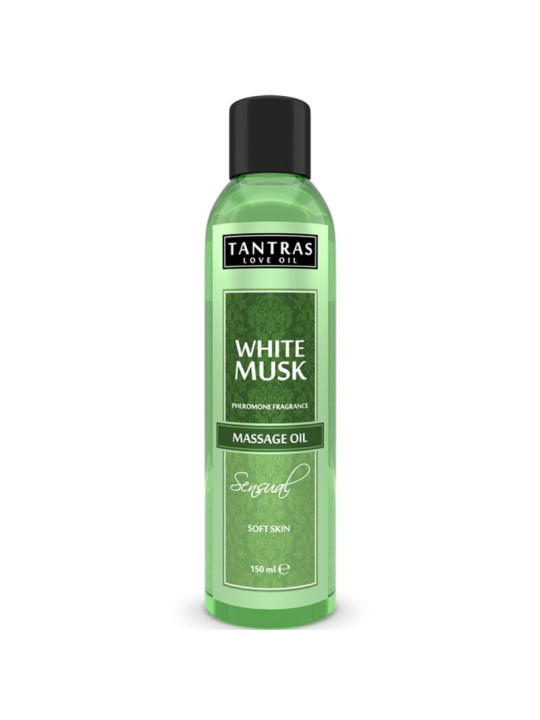 ACEITE DE MASAJE SENSUAL TANTRAS WHITE MUSK 150 ML DE LA MARCA INTIMATELINE INTIMATELINE