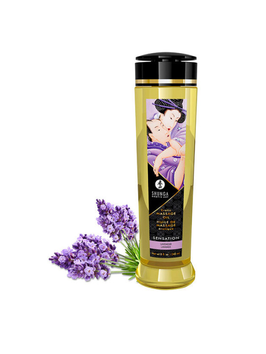 ACEITE DE MASAJE EROTICO SENSACIONAL 240 ML DE LA MARCA SHUNGA OILS