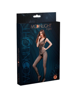 BODYSTOCKING NEGRO TRANSPARENTE TALLA ÚNICA MOONLIGHT DE LA MARCA MOONLIGHT