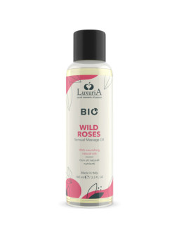 ACEITE MASAJE BIO WILD ROSES 100 ML - LUXURIA DE LA MARCA INTIMATELINE LUXURIA