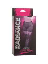 FALDA DE LIGA CON MEDIAS HASTA EL MUSLO TALLA GRANDE DE LA MARCA CALEXOTICS