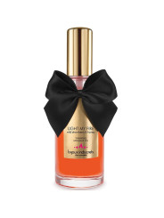ACEITE MASAJE EFECTO CALOR AROMA FRESA 100ML DE LA MARCA BIJOUX LOVE COSMETIQUES