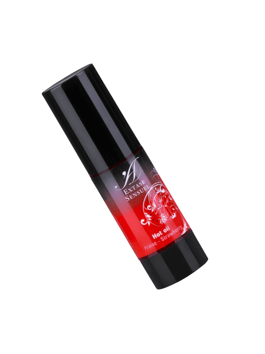 ACEITE ESTIMULANTE CALOR FRESA 30 ML - EXTASE SENSUAL DE LA MARCA EXTASE SENSUAL