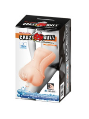 MASTURBADOR VAGINA REALISTA WATER SKIN - AUTOLUBRICANTE Y DISCRETO DE LA MARCA CRAZY BULL