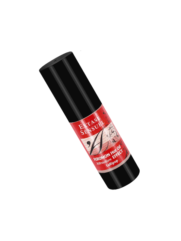 ACEITE MASAJE EFECTO CALOR FEROMONAS PIRULETA 30ML DE LA MARCA EXTASE SENSUAL