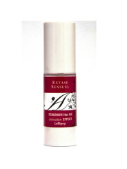 ACEITE MASAJE EFECTO CALOR FEROMONAS PIRULETA 30ML DE LA MARCA EXTASE SENSUAL