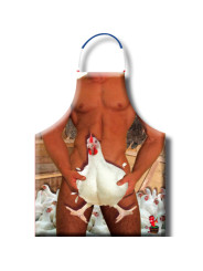 DELANTAL EROTICO GALLINA PARA FIESTAS DIVERTIDAS DE LA MARCA DIABLO PICANTE