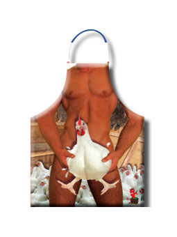 DELANTAL EROTICO GALLINA PARA FIESTAS DIVERTIDAS DE LA MARCA DIABLO PICANTE