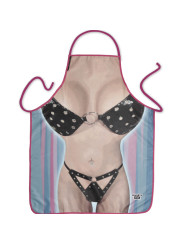 DELANTAL BIKINI MUJER EROTICO Y DIVERTIDO PARA FIESTAS DE LA MARCA DIABLO PICANTE