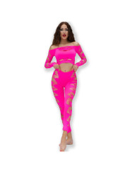 CONJUNTO SIN COSTURAS TOP Y LEGGINGS FUCSIA S/L DE LA MARCA CHILIROSE SETS