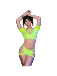 CONJUNTO TOP Y SHORTS VERDE SEXY S/M - CHILIROSE DE LA MARCA CHILIROSE SETS