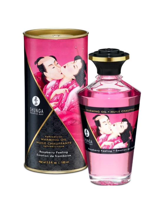 ACEITE MASAJE CALOR FRAMBUESA SHUNGA 100 ML DE LA MARCA SHUNGA OILS
