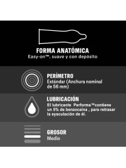 PRESERVATIVOS DUREX PLACER PROLONGADO 12 UNIDADES DE LA MARCA DUREX CONDOMS
