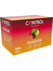 PRESERVATIVOS ADAPTA FUSSION 144U - CHOCOLATE, MELOCOTÓN, MENTA DE LA MARCA CONTROL CONDOMS
