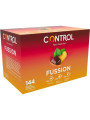 PRESERVATIVOS ADAPTA FUSSION 144U - CHOCOLATE, MELOCOTÓN, MENTA DE LA MARCA CONTROL CONDOMS