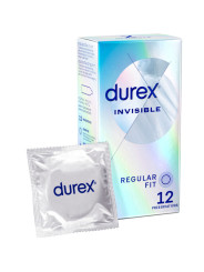 PRESERVATIVOS DUREX INVISIBLE ULTRA FINOS X12 DE LA MARCA DUREX CONDOMS