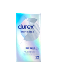 PRESERVATIVOS DUREX INVISIBLE ULTRA FINOS X12 DE LA MARCA DUREX CONDOMS