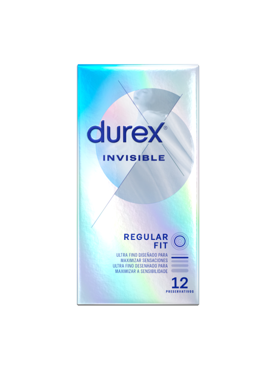 PRESERVATIVOS DUREX INVISIBLE ULTRA FINOS X12 DE LA MARCA DUREX CONDOMS