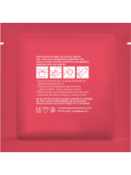 PRESERVATIVOS FRESA LUBRICADOS CAJA 144 UDS DE LA MARCA CONFORTEX