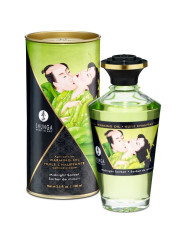 ACEITE MASAJE EFECTO CALOR SORBETE MEDIANOCHE 100ML DE LA MARCA SHUNGA OILS