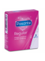 CONDOM PASANTE REGULAR 3 UNIDADES SENSACIÓN NATURAL DE LA MARCA PASANTE