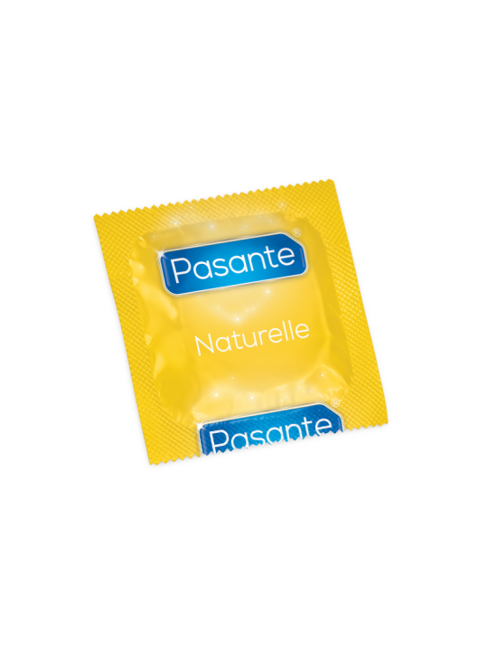 CONDÓN NATURAL SIN LUBRICANTE 3 UNIDADES DE LA MARCA PASANTE