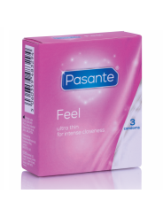 PRESERVATIVOS ULTRAFINOS SENSITIVE 3 UNIDADES DE LA MARCA PASANTE