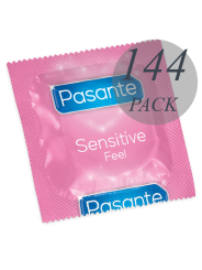 PRESERVATIVOS ULTRAFINOS SENSITIVE 144 UNIDADES DE LA MARCA PASANTE