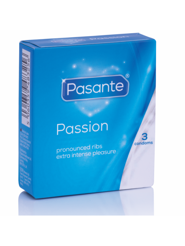 PRESERVATIVOS PUNTEADOS MS PLACER 3 UNIDADES DE LA MARCA PASANTE