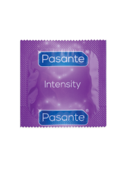 CONDONES TEXTURIZADOS RIBBED & DOTS INTENSITY X3 DE LA MARCA PASANTE