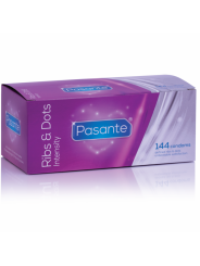 CONDONES TEXTURIZADOS PUNTOS Y ESTRÍAS INTENSITY 144U DE LA MARCA PASANTE