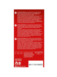 PRESERVATIVOS HOT PASSION EFECTO CALOR 10U - PUNTOS Y ESTRÍAS DE LA MARCA CONTROL CONDOMS