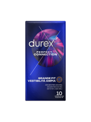 PRESERVATIVOS DUREX PERFECT CONNECTION EXTRA LUBRICADOS DE LA MARCA DUREX CONDOMS
