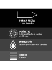 PRESERVATIVOS DUREX PERFECT CONNECTION EXTRA LUBRICADOS DE LA MARCA DUREX CONDOMS
