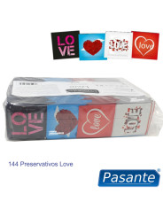 PRESERVATIVOS LOVE PASANTE 144 UDS - LÁTEX SEGURO DE LA MARCA PASANTE