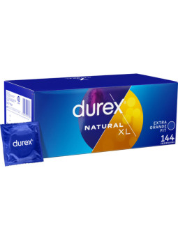 PRESERVATIVOS DUREX NATURAL XL 144 UNIDADES DE LA MARCA DUREX CONDOMS